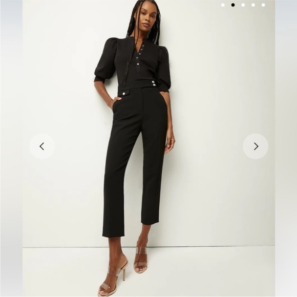 Veronica Beard Metro Cropped Kick Out Flare Pants Size 2 - Picture 1 of 7